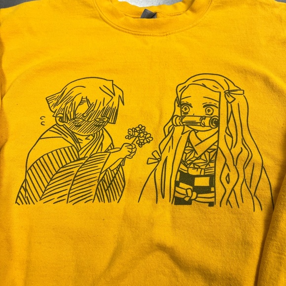 Demon Slayer Zenitsu Nezuko Sweater - Picture 2 of 7